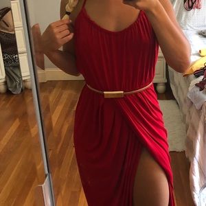 Red Hot Miami Styles Maxi Dress